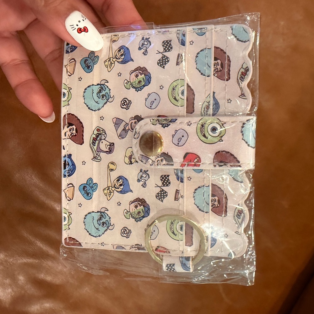 Disney Pixar Wallet with Keyring